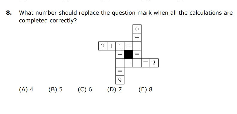 Question 8