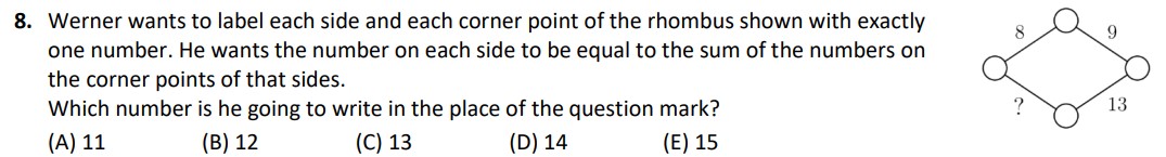 Question 8