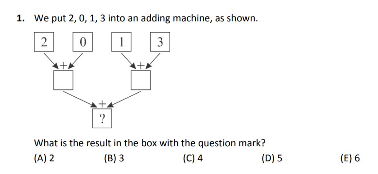 Question 1